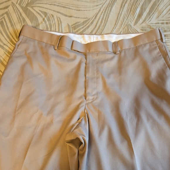 Perry Ellis Khaki Mens Dress Pants Size 38x30 - Picture 4 of 5